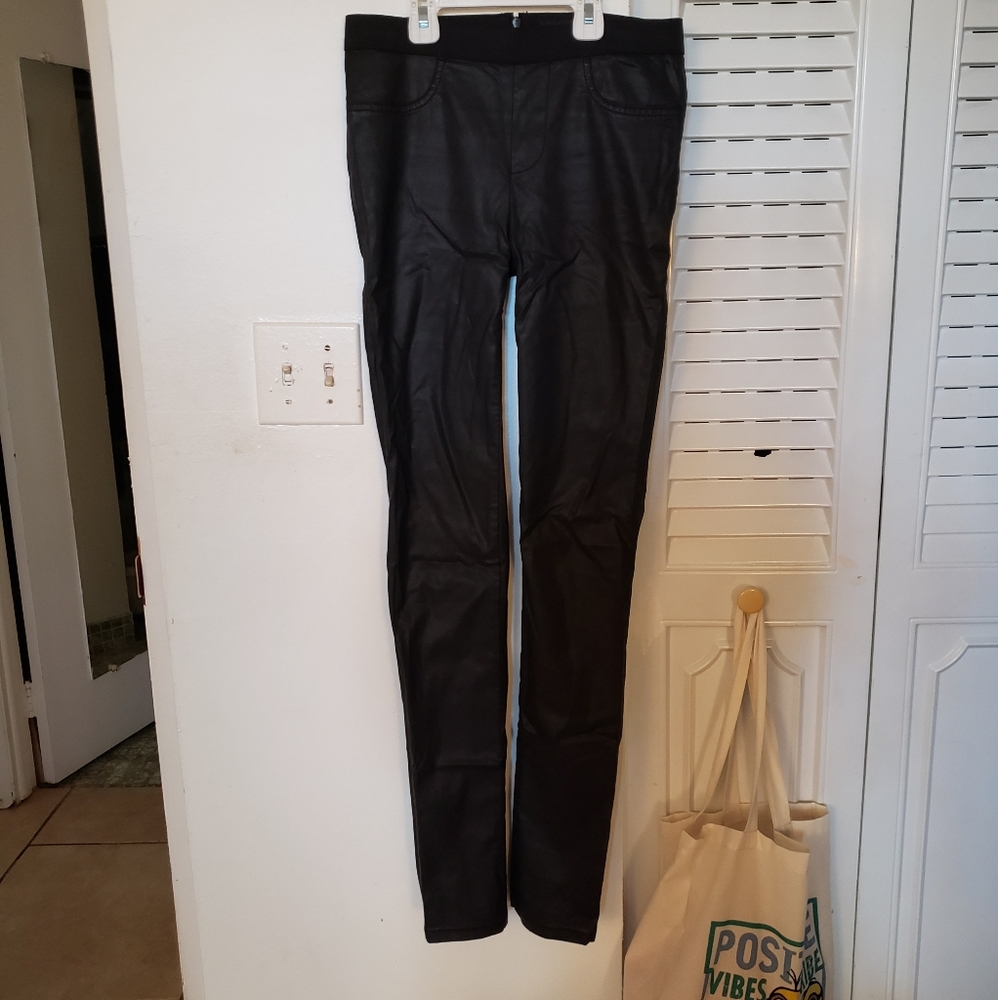 ZADIG & VOLTAIRE Black Faux Leather Pants
